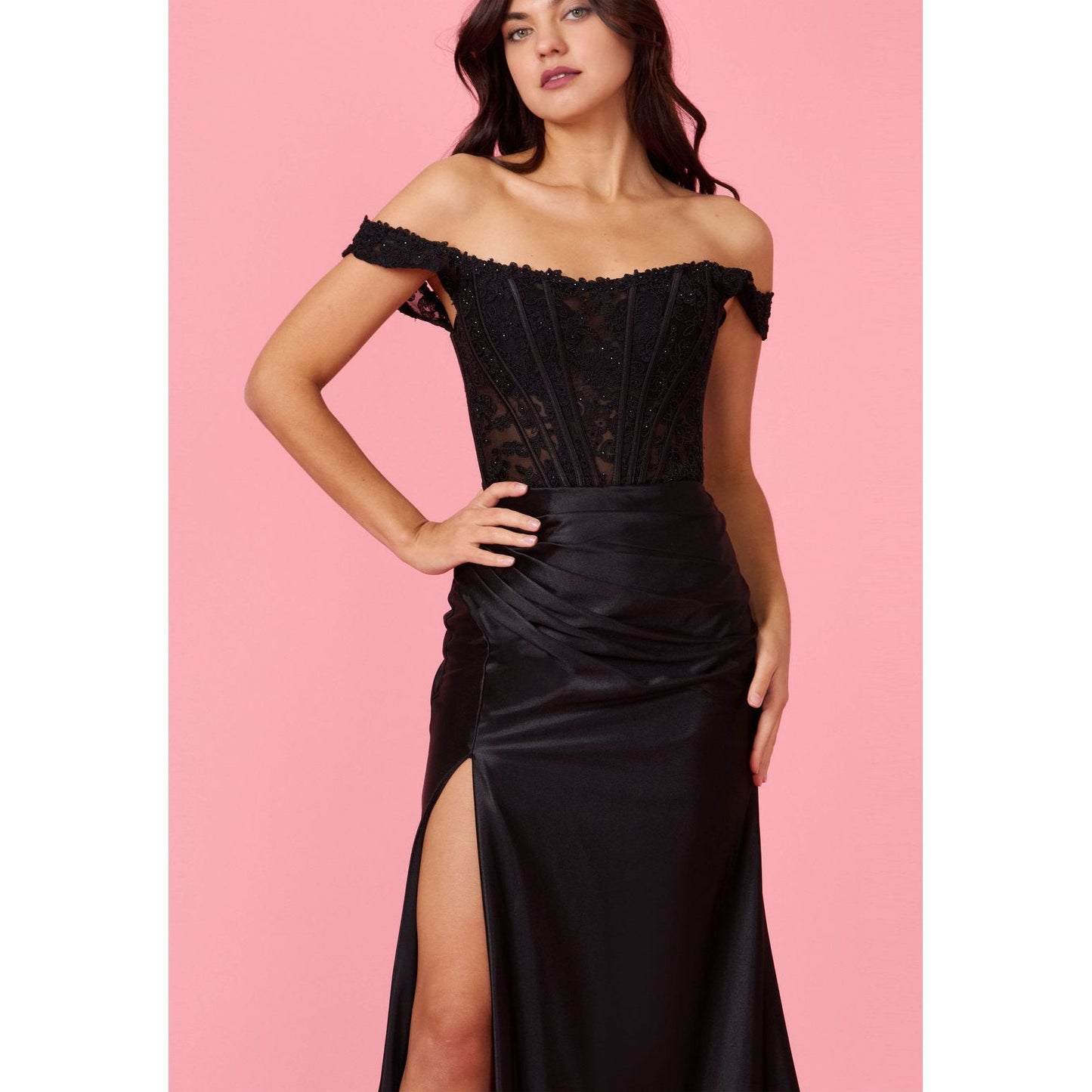 Long Corset Mermaid Prom Dress