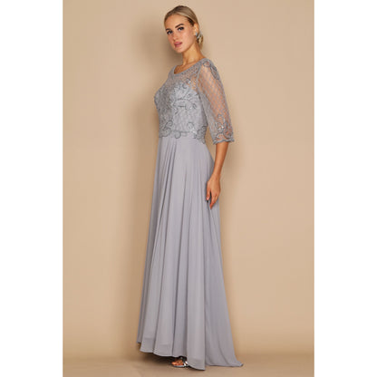Long Sleeve Mother Bride Dress