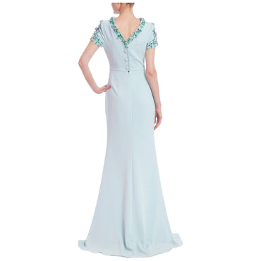 Seafoam Formal Long Dress