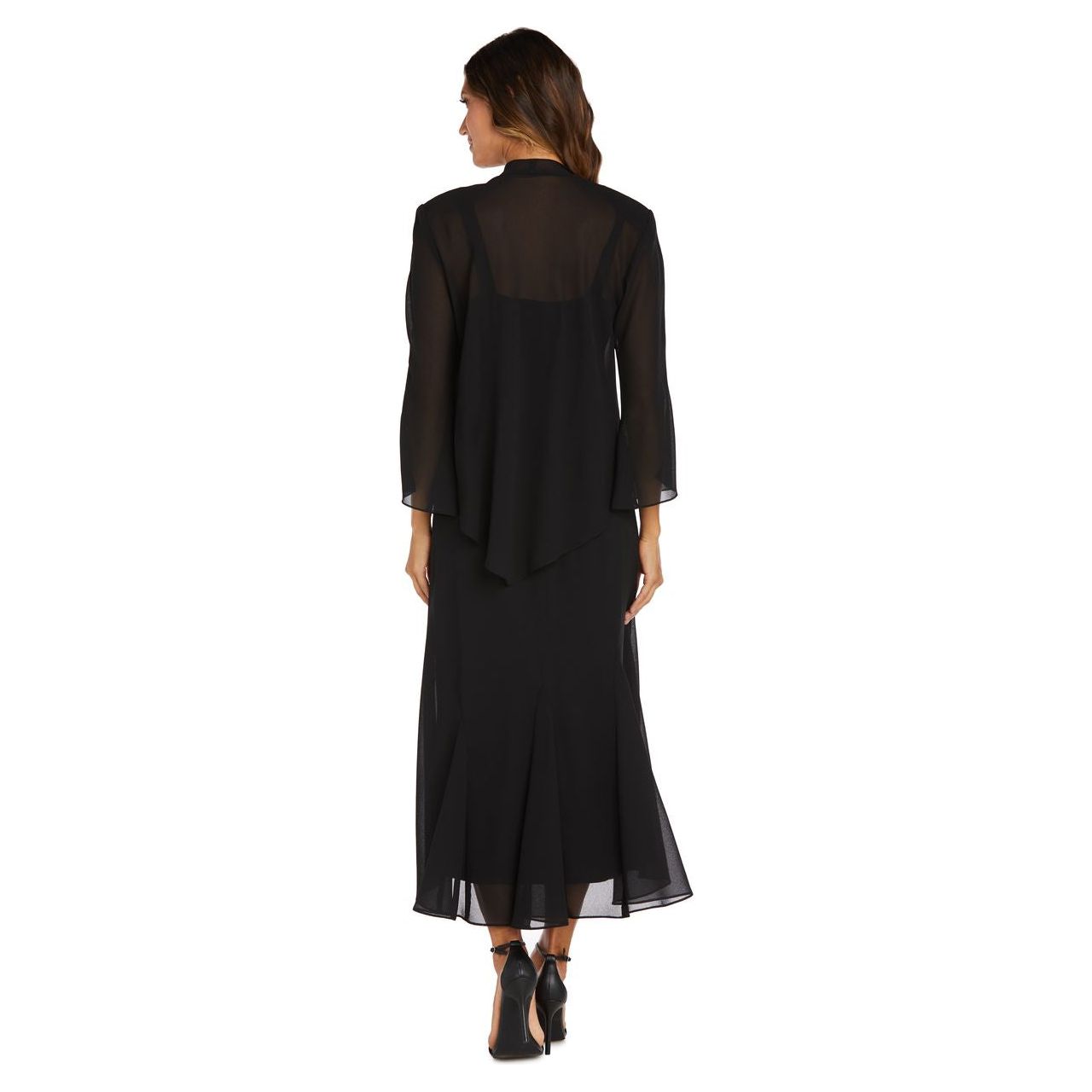 R & M Richards Long Formal Jacket Dress