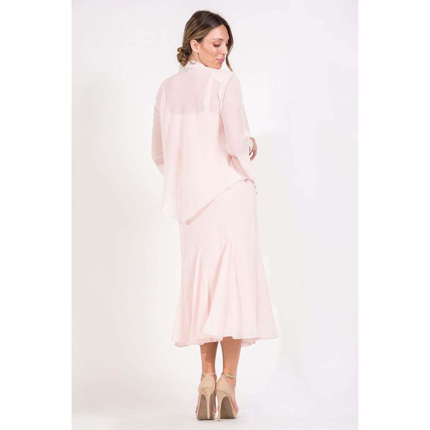 R & M Richards Long Formal Jacket Dress