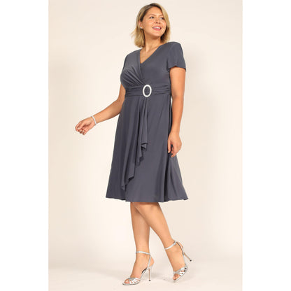 R&M Richards Emerald Short Dress