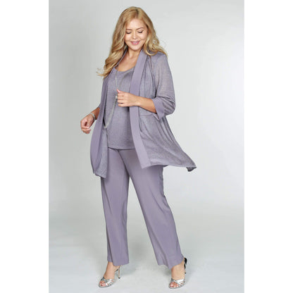 R&M Richards Metallic Pantsuit