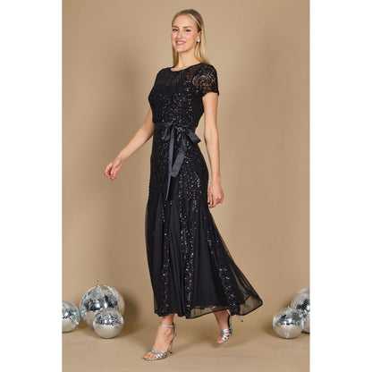 R&M Richards Long Plus Size Evening Dress 1875W