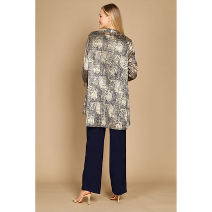 Formal Duster Pant Suit