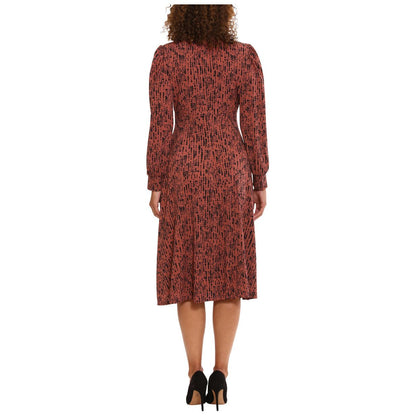 A-Line Multi Print Formal Dress