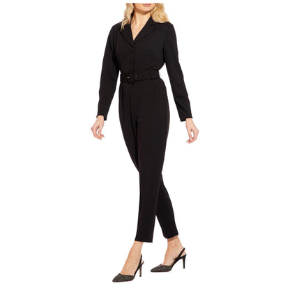 Adrianna Papell Long Sleeve Jumpsuit