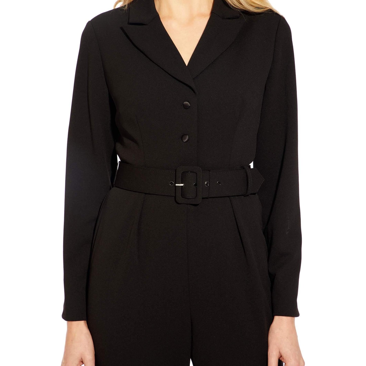 Adrianna Papell Long Sleeve Jumpsuit