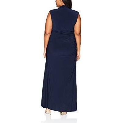 Adrianna Papell Long Sleeveless Bodycon Dress