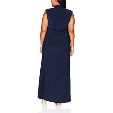 Adrianna Papell Long Sleeveless Bodycon Dress