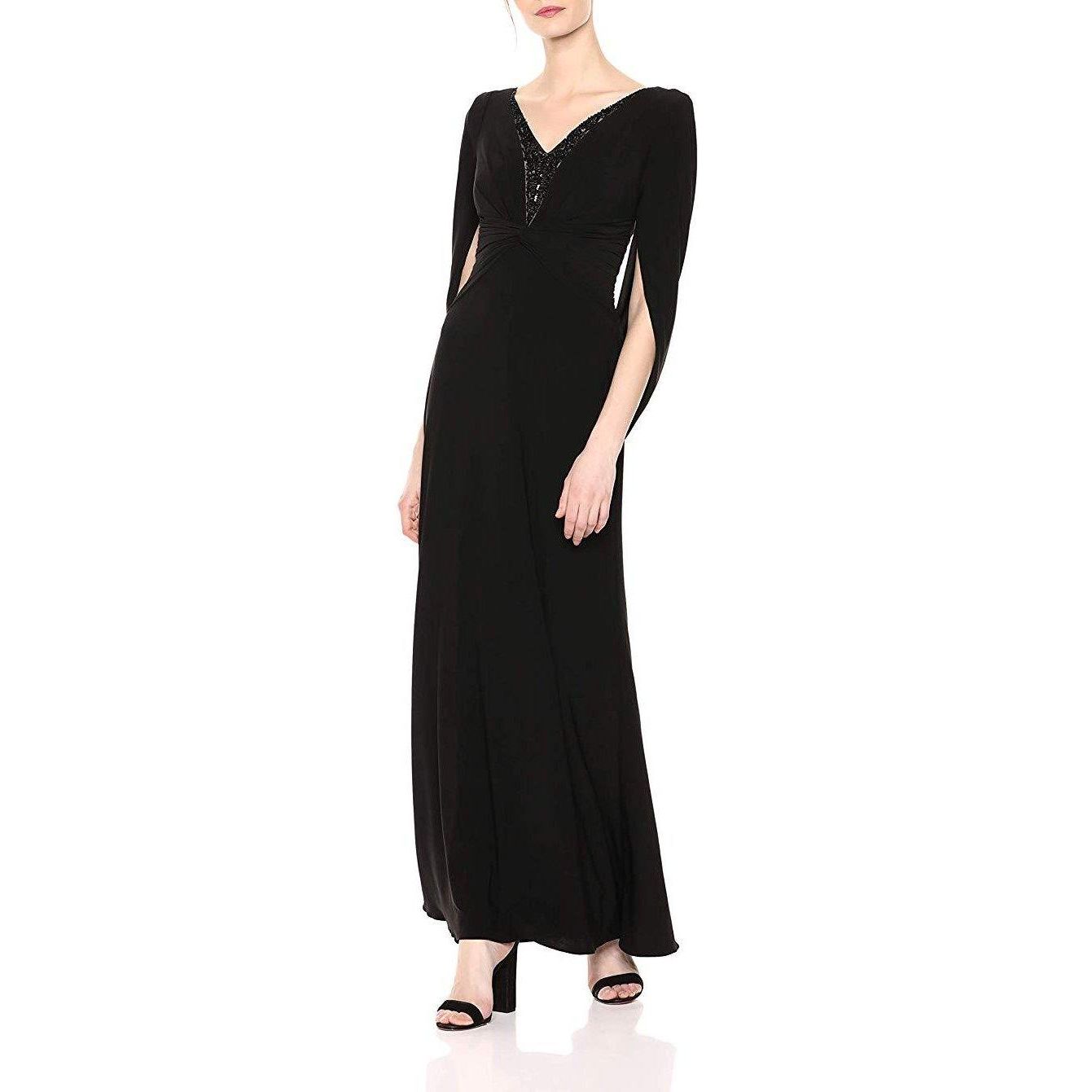 Adrianna Papell Long Jersey Dress
