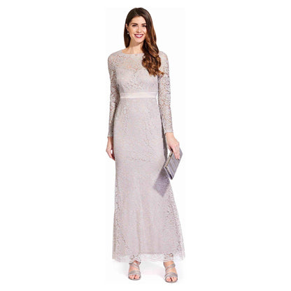 Adrianna Papell Long Sleeve Formal Dress