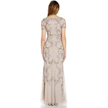 Adrianna Papell Formal Beaded Dress