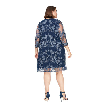 Plus Size Short Jacket Dress