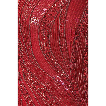 Adrianna Papell Beaded Long Dress