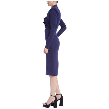 Badgley Mischka Marine Cocktail Dress
