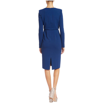 Badgley Mischka Knee Length Cocktail Dress