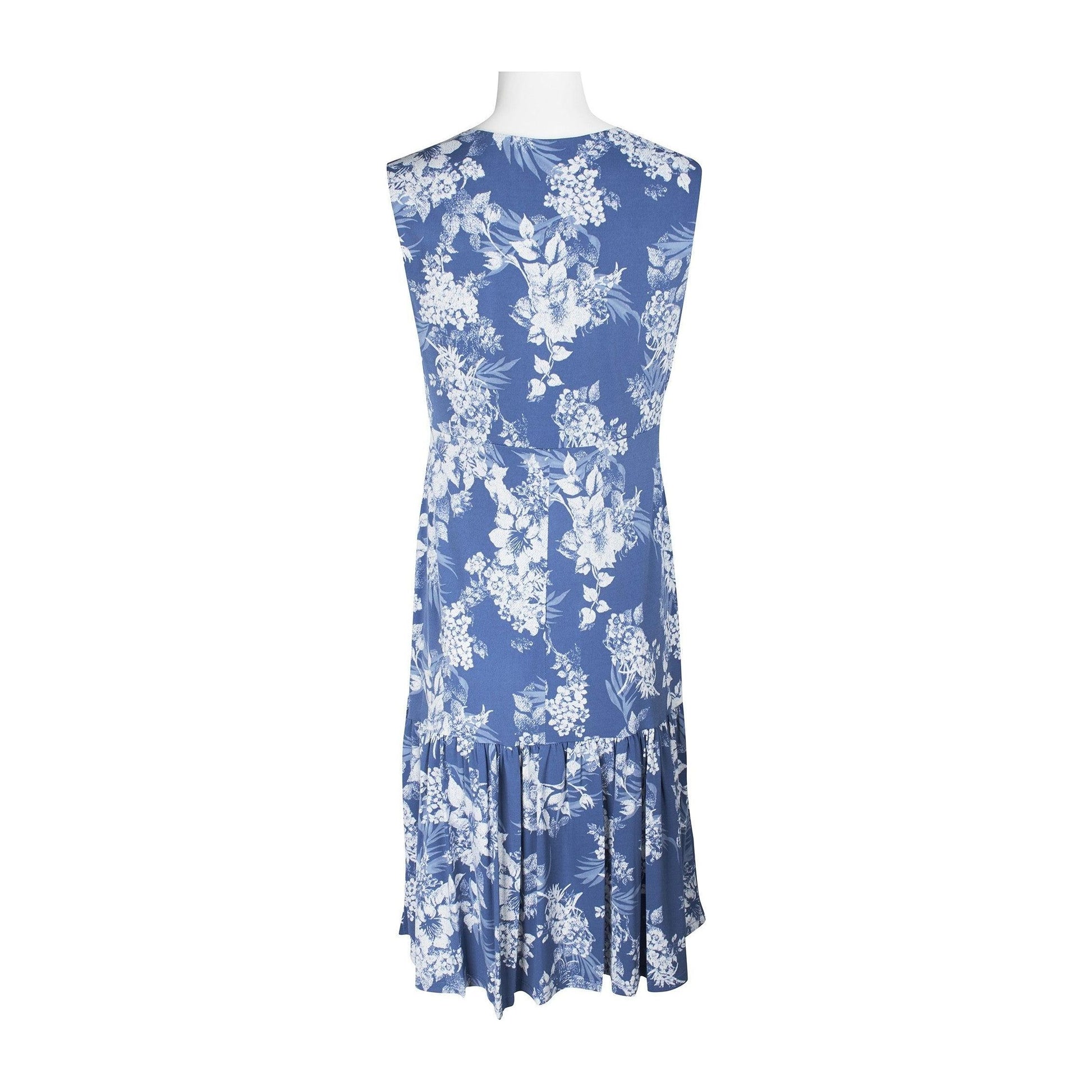 Floral Sleeveless Short Dress