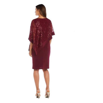 R&M Richards Short Mother of the Bride Dress