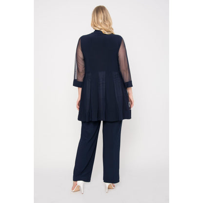 R&M Richards Plus Size Formal Pants Suit