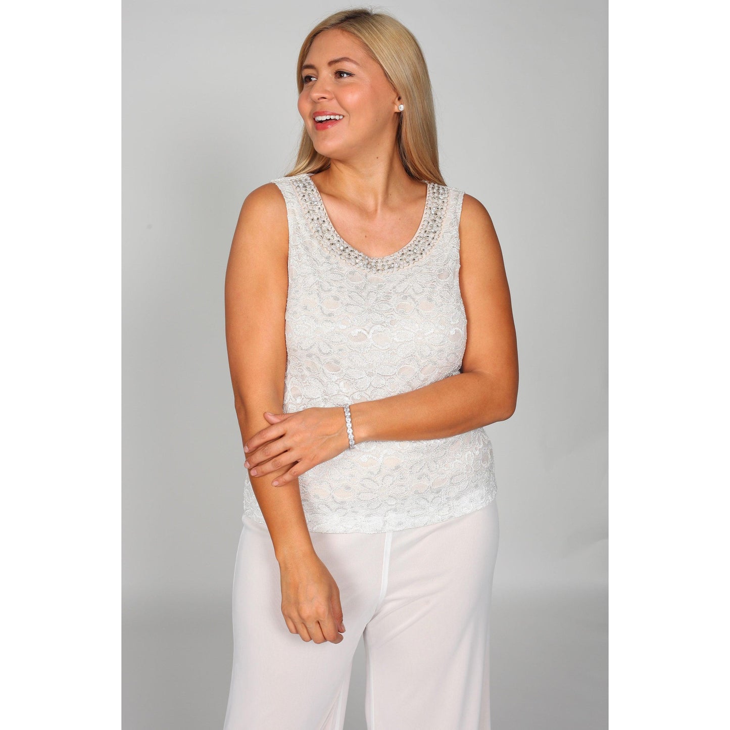 Formal Plus Size Pant Suit
