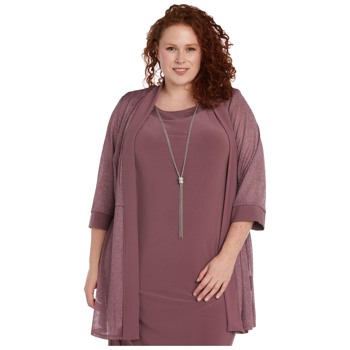 Plus Size Short Jacket Dress