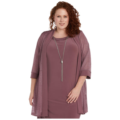 Plus Size Short Jacket Dress