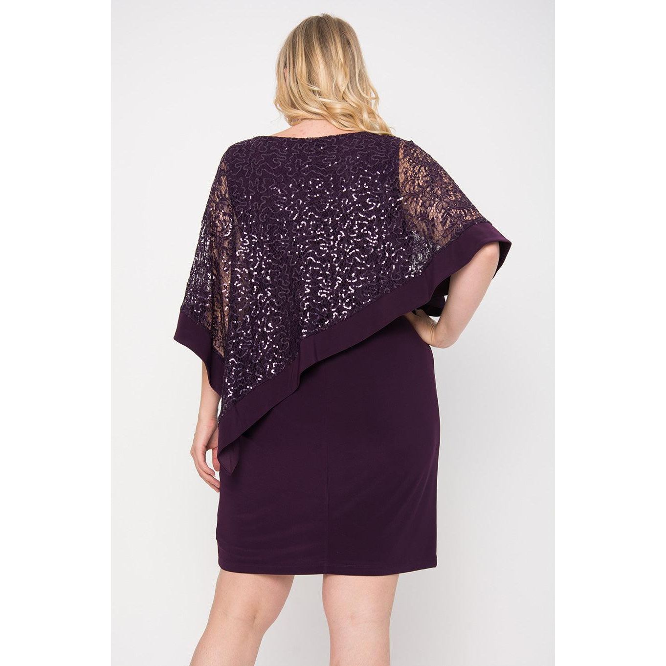 R&M Richards Short Plus Size Dress