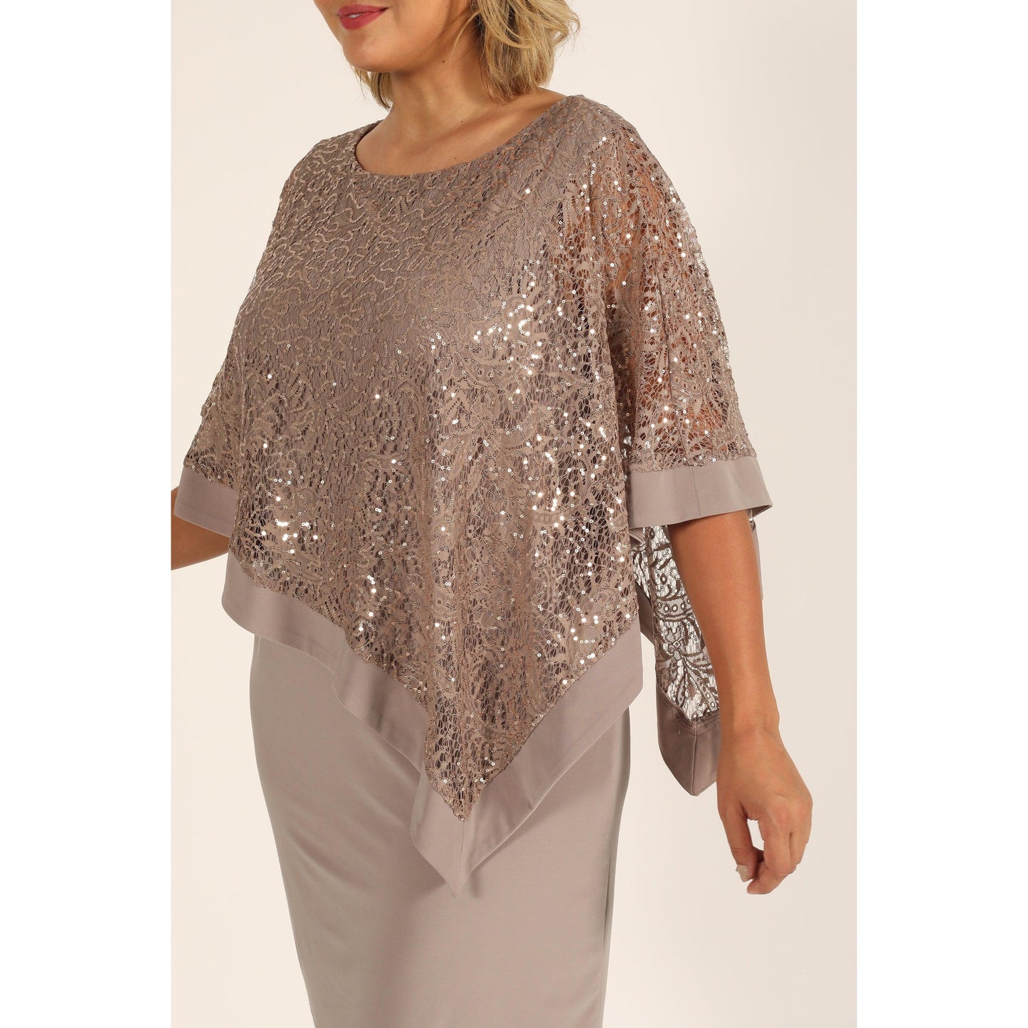 R&M Richards Short Plus Size Dress