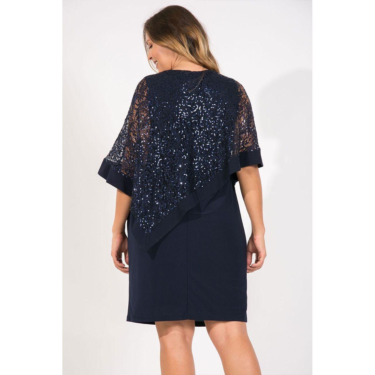 R&M Richards Short Plus Size Dress